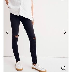 Madewell Maternity Black Skinny Jeans